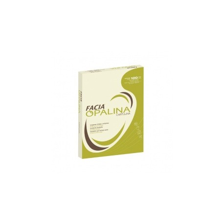 Copamex Papel Facia Opalina Cartulina 225g/m², paq. 100 Hojas de Tamaño Carta, Marfil