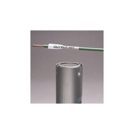 Panduit Cartucho Tubo Termocontráctil para Impresora LS8-KIT de 3/16'' de Diámetro, 18-12 AWG, Blanco