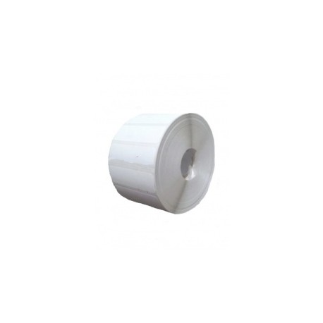 Bestval Rollo de Etiquetas 1000128, 76 x 25mm, 2 x 1775 Etiquetas, Blanco