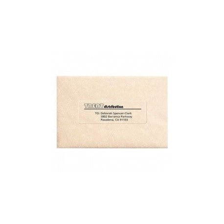 Avery Etiqueta de Envío 5663, 500 Etiquetas de 2'' x 4'', Transparente