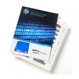 HP Paquete de Códigos de Barras HP LTO-5 Ultrium RW, 100 Etiquetas