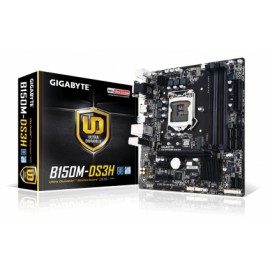 Tarjeta Madre Gigabyte micro ATX GA-B150M-DS3H, S-1151, Intel B150, HDMI, USB 3.0, 64GB DDR4, para Intel
