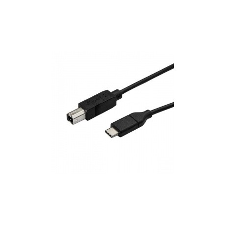 StarTech.com Cable USB-C Macho - USB-B Macho para Impresora, 3 Metros, Negro