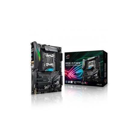 Tarjeta Madre ASUS ATX ROG STRIX X299-E GAMING, S-2066, Intel X299, USB 3.0, 128GB DDR4, para Intel