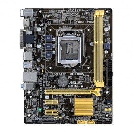 Tarjeta Madre ASUS micro ATX H81M-A, S-1150, Intel H81, HDMI, USB 2.0/3.0, 16GB DDR3, para Intel