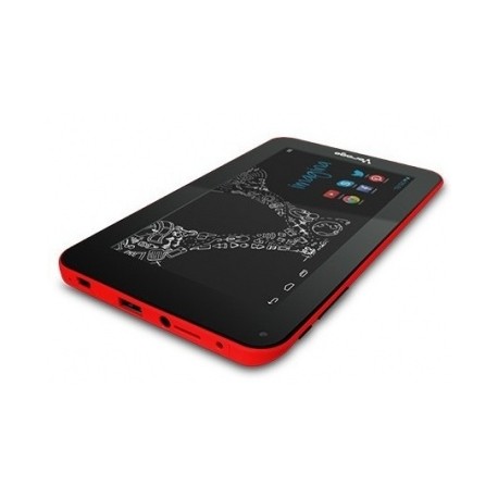 Tablet Vorago PAD-7 7'', 8GB, 800 x 480 Pixeles, Android 4.4, WLAN, Rojo