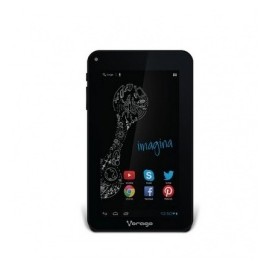 Tablet Vorago PAD-7 7'', 8GB, 800 x 480 Pixeles, Android 4.4, WLAN, Negro