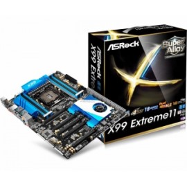 Tarjeta Madre ASRock ATX X99 Extreme 11, S-2011-v3, Intel X99, USB 3.0, 128GB DDR4, para Intel