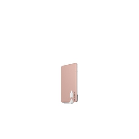 Cargador Portátil Mophie Powerstation Plus Mini, 4000mAh, Oro Rosado