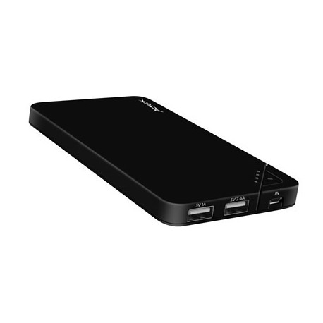 Cargador Portátil Acteck PB-600 PowerBank, 6000mAh, Negro