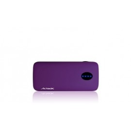 Cargador Portátil Acteck PowerBank PWPB-403, 4400mAh, Morado