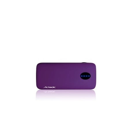 Cargador Portátil Acteck PowerBank PWPB-403, 4400mAh, Morado