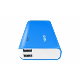 Cargador Portátil Adata PowerBank PT100, 10.000mAh, Azul/Blanco