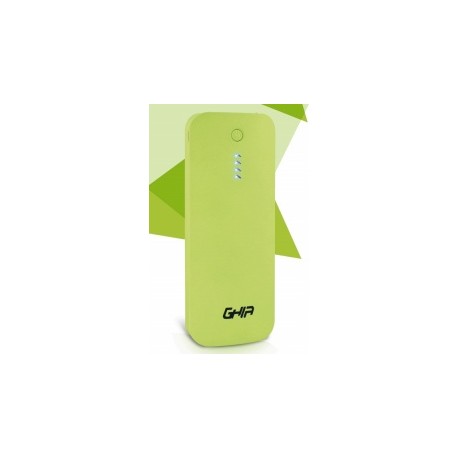 Cargador Portátil Ghia Power Bank Volta GAC-032, 12000mAh, Verde