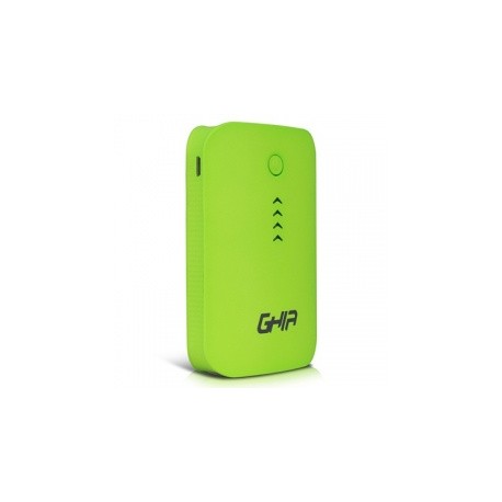 Cargador Portátil Ghia Power Bank Volta GAC-028, 7800mAh, Verde