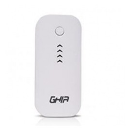 Cargador Portátil Ghia Power Bank Volta GAC-022, 3600mAh, Blanco