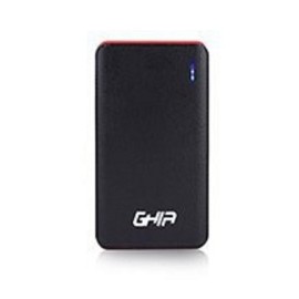 Cargador Portátil Ghia Power Bank Volta GAC-010, 4000mAh, Negro/Rojo