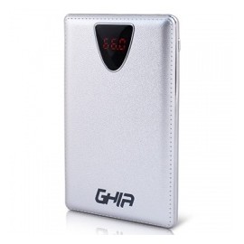 Cargador Portátil Ghia Volta Power Bank GAC-014, 8000mAh, Plata