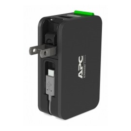 APC Cargador Portátil para Dispositivos Móviles, Micro-USB, Negro