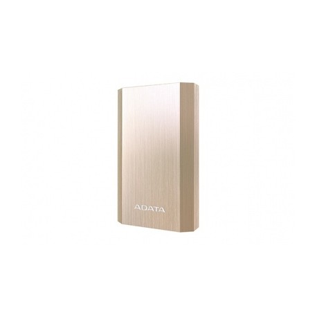 Cargador Portátil Adata Power Bank AA10050, 10.050mAh, Dorado