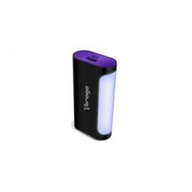 Cargador Portátil Vorago PowerBank 201, 6000mAh, USB y Micro-USB, Negro/Morado