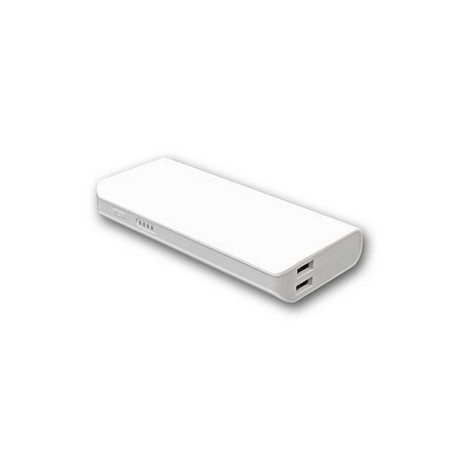 Cargador Portátil Ginga PowerBank, 8800mAh, Blanco