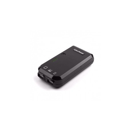 Cargador Portátil CyberPower USB CPBC5200AC, 5200mAh, Negro