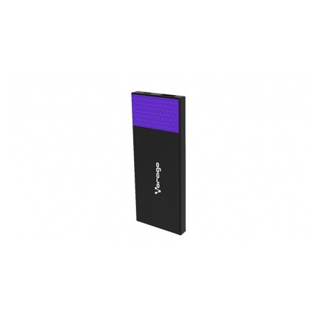 Cargador Portatil Vorago Power Bank PB-200, 3800mAh, Negro/Morado