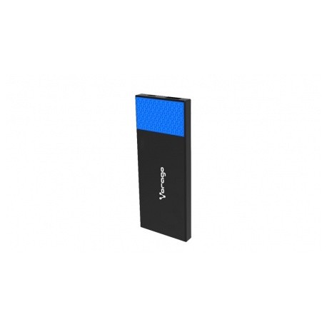 Cargador Portatil Vorago Power Bank PB-200-BL, 3800mAh, Negro/Azul