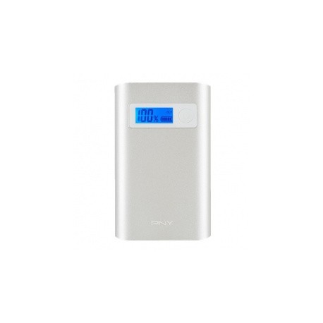 Cargador Portátil PNY PowerPack AD7800, 7800mAh, Plata