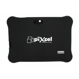 Pixcel Funda para Tablet 7, Negro, Resistente a Golpes