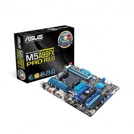 Tarjeta Madre ASUS ATX M5A99FX PRO R2.0, S-AM3+, AMD 990FX, USB 2.0 3.0, 32GB DDR3, para AMD