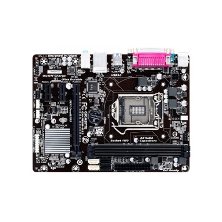 Tarjeta Madre Gigabyte micro ATX GA-H81M-DS2, S-1150, Intel H81, USB 2.0 3.0, 16GB DDR3, para Intel