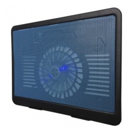 BRobotix Base Enfriadora para Laptop 15'', con 1 Ventilador de 320RPM, Negro/Azul