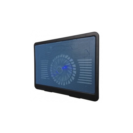 BRobotix Base Enfriadora para Laptop 15'', con 1 Ventilador de 320RPM, Negro/Azul