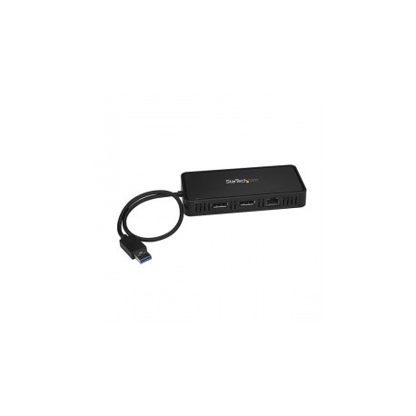 StarTech.com Docking Station USB 3.0 para Dos Pantallas DisplayPort, Negro