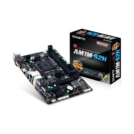 Tarjeta Madre Gigabyte micro ATX AM1M-S2H, S-AM1, HDMI