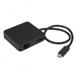 StarTech.com Docking Station USB-C con Gigabit Ethernet, HDMI 4K, Negro