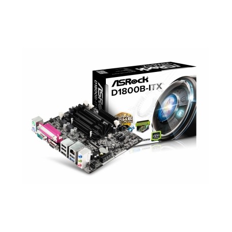 Tarjeta Madre ASRock mini ITX D1800B-ITX, Intel Celeron J1800 Integrada, HDMI, USB 2.0 3.0, 16GB DDR3