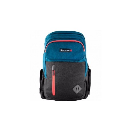 Techzone Mochila de Poliéster TZ16LBP30 para Laptop 15.6