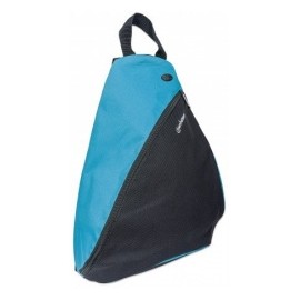 Manhattan Mochila Dashpack para Laptop 12, Negro/Azul