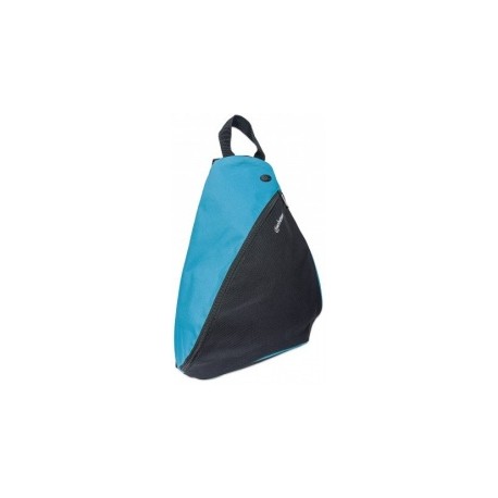 Manhattan Mochila Dashpack para Laptop 12, Negro/Azul