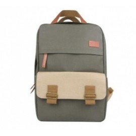 Perfect Choice Mochila Canvas para Laptop 14'' Cappuccino