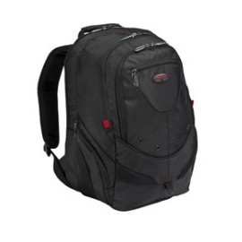 Targus Mochila Terra de Poliester para Laptop 16'' Negro/Rojo