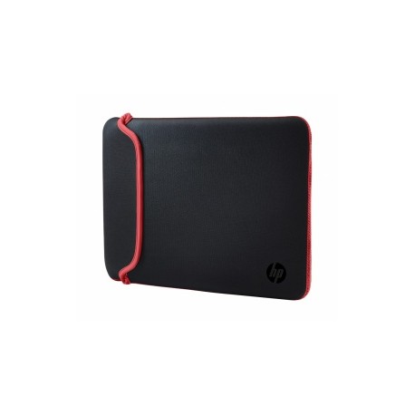 HP Maletín de Neopreno para Laptop 15.6'', Negro/Rojo