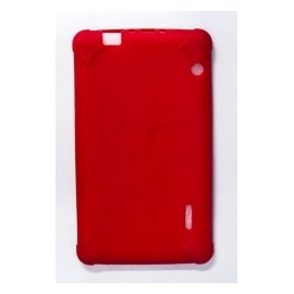 Vorago Funda de Goma TC-124 para Tablet 7'' Rojo