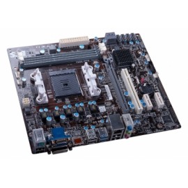 Tarjeta Madre ECS micro ATX A78F2P-M2, S-FM2+, AMD A78, HDMI, USB 3.0, 16GB DDR3, para AMD