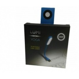 I Joy Lampara LED Yogabasta, USB, Azul