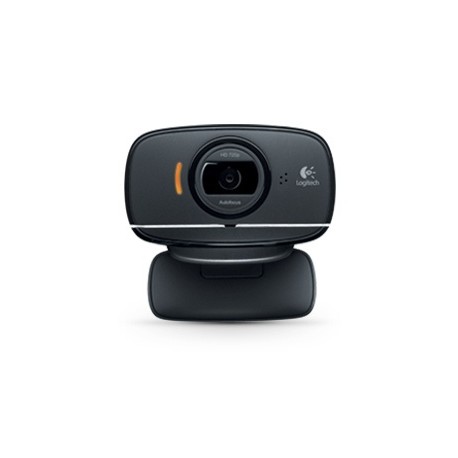 Logitech Webcam HD C525 con Micrófono, 8MP, 1280 x 720 Pixeles, USB 2.0, Negro