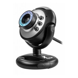 Xtech Webcam con Micrófono XTW-100, 640 x 480 Pixeles, USB 2.0, Negro/Gris